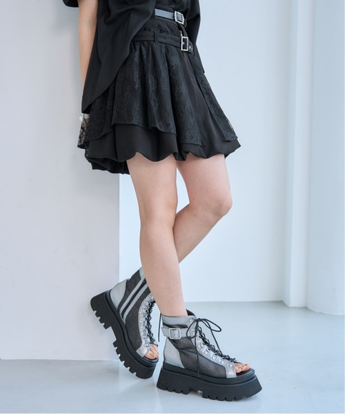 スカート レースバルーンミニスカート　HARE 完売　人気 HARE（ハレ） スカート レースバルーンミニスカート(HARE) : ZOZOTOWN