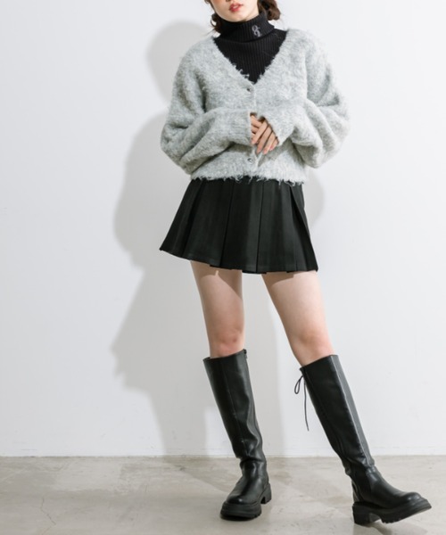 「OLIVE des OLIVE」 キュロット FREE チャコールグレー レディース_画像2