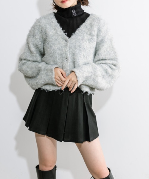 「OLIVE des OLIVE」 キュロット FREE チャコールグレー レディース_画像3