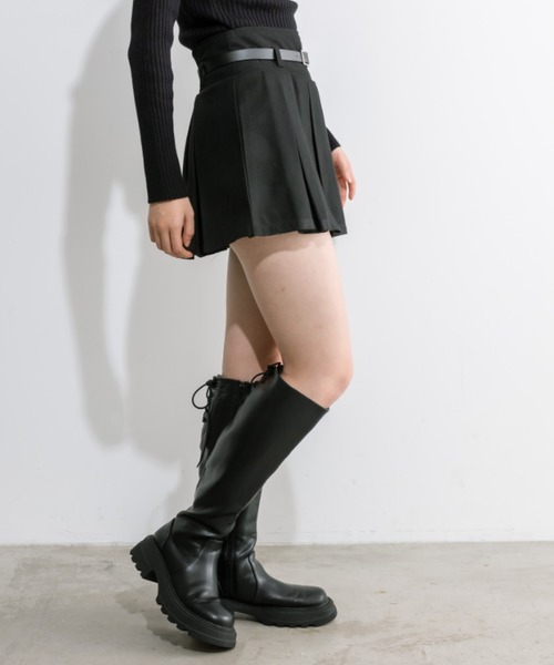 「OLIVE des OLIVE」 キュロット FREE チャコールグレー レディース_画像5