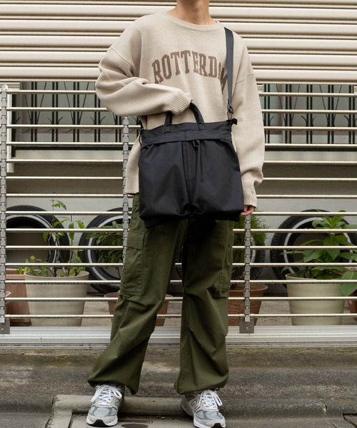 「WEGO」 ショルダーバッグ FREE カーキ メンズ_画像2