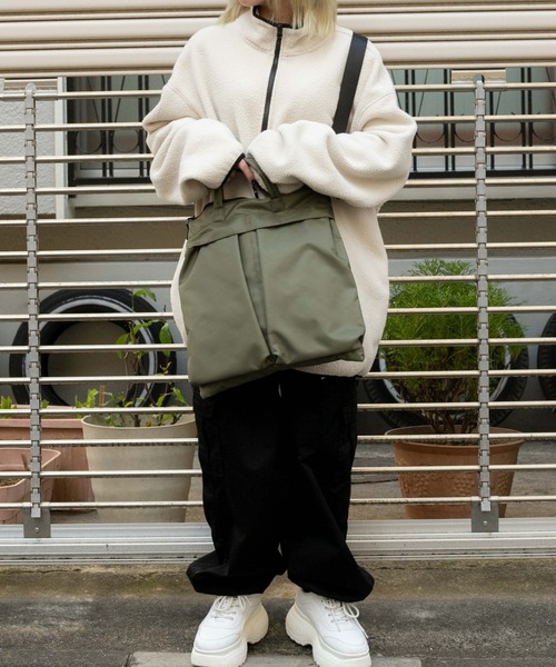 「WEGO」 ショルダーバッグ FREE カーキ メンズ_画像8