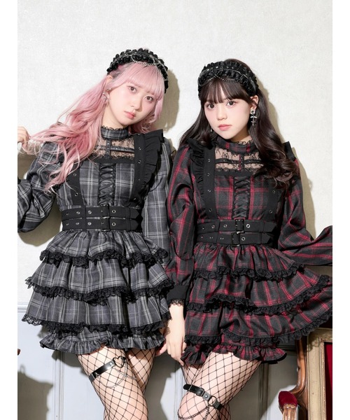 NOEMIE（ノエミー） ワンピース ハーネスベルトティアードセットアップ