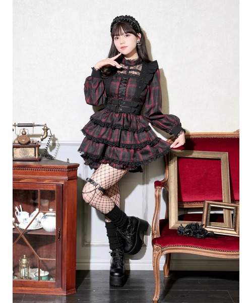 NOEMIE（ノエミー） ワンピース ハーネスベルトティアードセットアップ