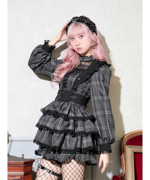 NOEMIE（ノエミー） ワンピース ハーネスベルトティアードセットアップ