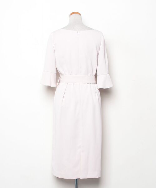 「Debut de Fiore」 7分袖ワンピース 36 ピンク レディース_画像2