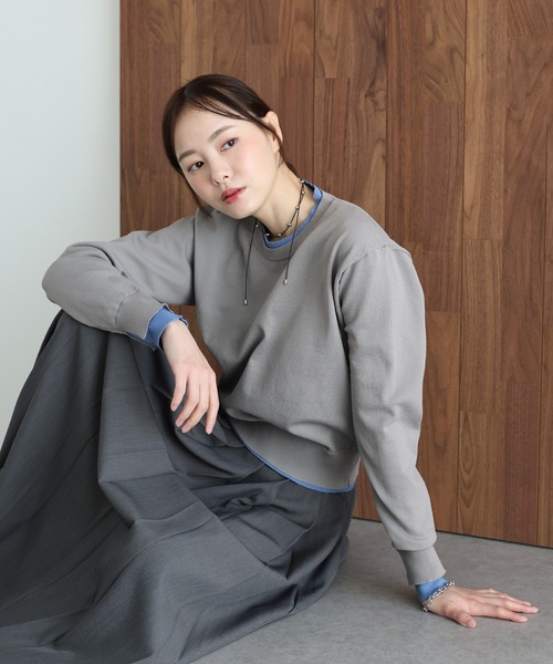 ジルサンダー  JSWG754042 バイカラーニット レディース 36 JILL by JILL STUART（ジルバイジルスチュアート） ニット セーター