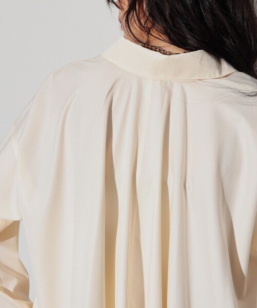 「GALLEST」 長袖シャツ 38 オフホワイト レディース_画像7