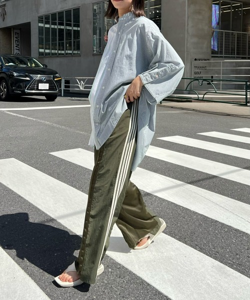 「etsinta」 長袖シャツ ONE SIZE ネイビー レディース_画像7