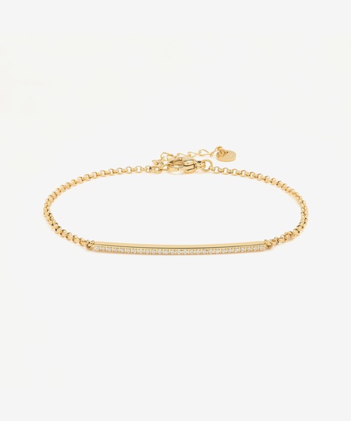 「BLOOM」 ブレスレット 20cm ゴールド レディース_画像3