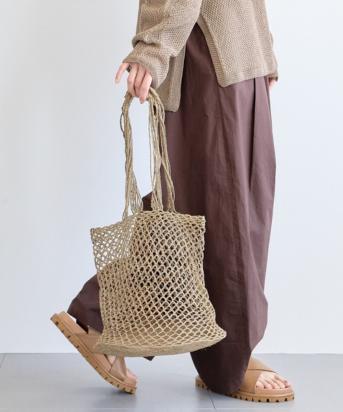 「MADE IN MADA」 かごバッグ FREE グリーン レディース_画像8