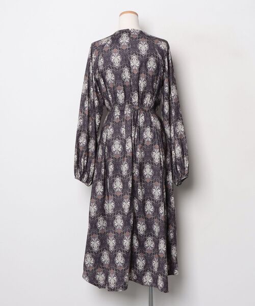 「MURUA」 長袖ワンピース FREE パープル レディース_画像2