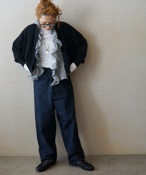 journal standard luxe カシミヤ混　ロング丈　カーディガン Pure Cashmere Long Cardigan / ピュアカシミヤロングカーディガン
