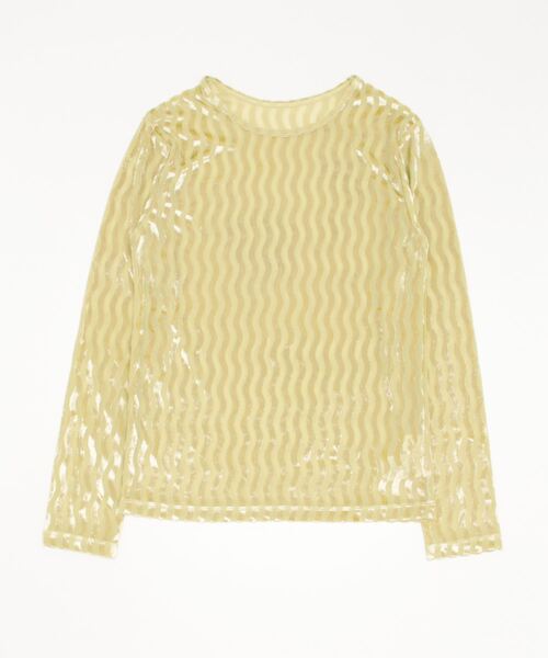 「Ray BEAMS」 長袖カットソー ONE SIZE ブルー レディース_画像2