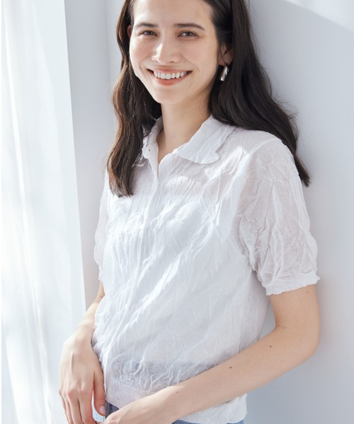 Mila Owen（ミラオーウェン） ニット セーター ワッシャーハーフ