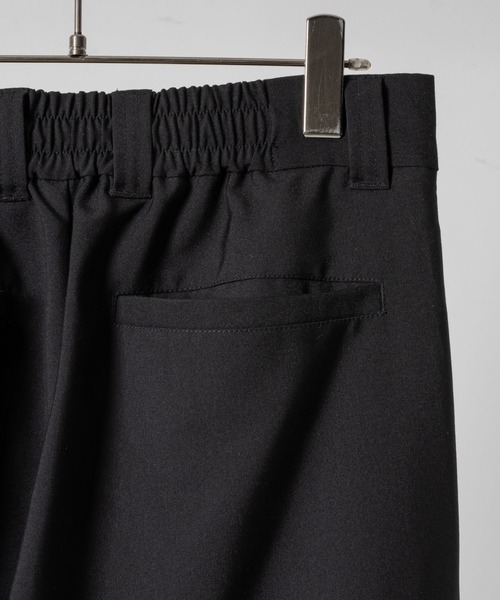 「soerte」 スラックス 3 ブラック メンズ_画像5