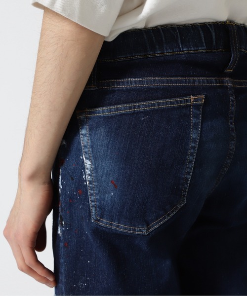 「surt」 スキニーデニムパンツ M ブルー メンズ_画像8