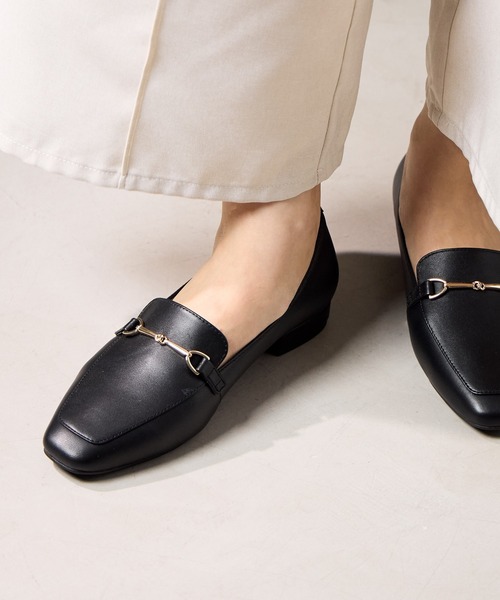 「HIMIKO」 シューズ 24.0cm ブラック レディース_画像8