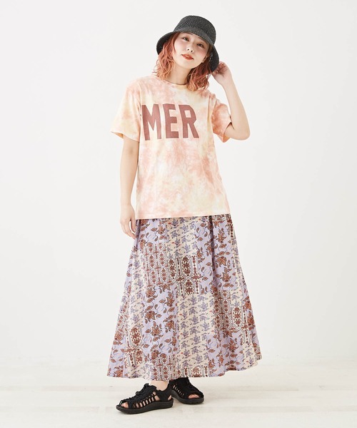「CUBE SUGAR」 半袖Tシャツ M パープル レディース_画像2