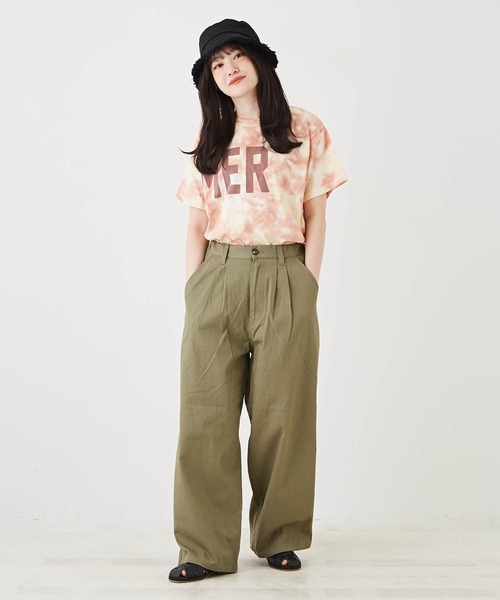 「CUBE SUGAR」 半袖Tシャツ M パープル レディース_画像3