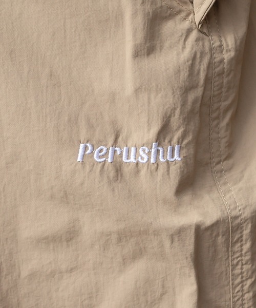 「Perushu」 パンツ LARGE レッド メンズ_画像2