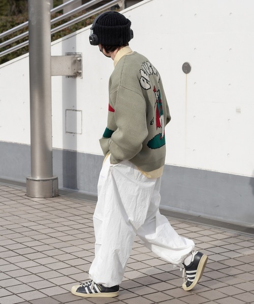 「Perushu」 パンツ LARGE レッド メンズ_画像7