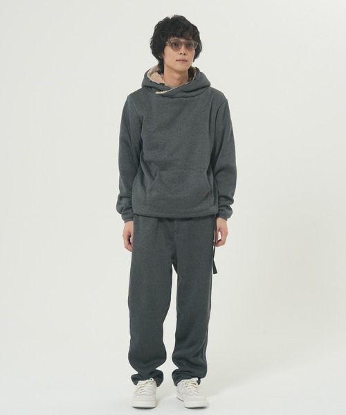 「CORISCO」 プルオーバーパーカー MEDIUM グレー メンズ_画像4