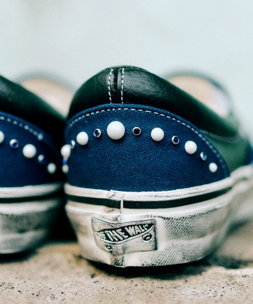【希少】ルイヴィトン パンプス 39 スエード リボン ネイビー 高級 VANS（ヴァンズ） スリッポン LX CLASSIC SLIP-ON 98 VN000D9PIND