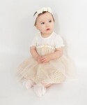 ベビー服 ロンパース チュールドッキングカバーオールの詳細画像1