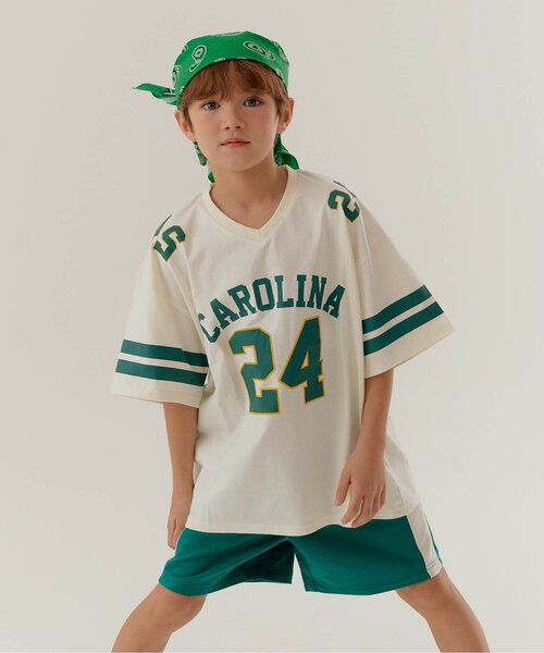TheBONEZキッズTシャツ140水色キャップセット新品バクプリパステル激レア BREEZE（ブリーズ） tシャツ 「WEB限定」KUDOZ.B ナンバリング半袖T