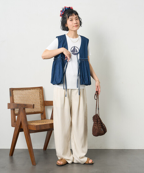 FREAK'S STORE（フリークスストア） ベスト ジレ RED KAP × FREAK'S