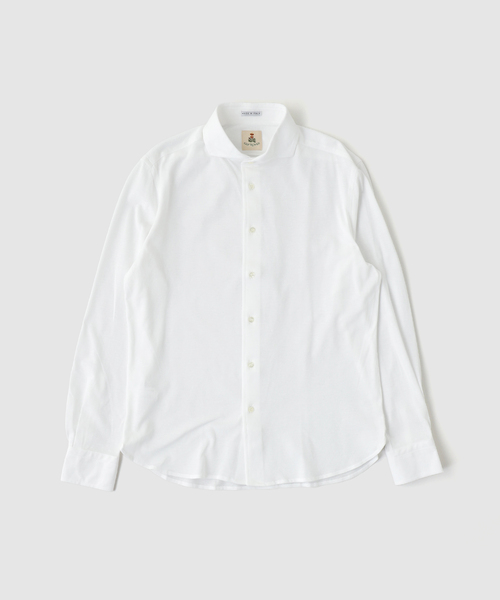 GUY ROVER（ギローバー） シャツ Melange Jersey Cutaway Shirts