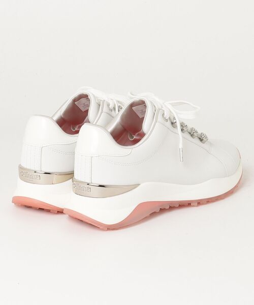 「+diana」 ローカットスニーカー 23.0cm ホワイト レディース_画像2
