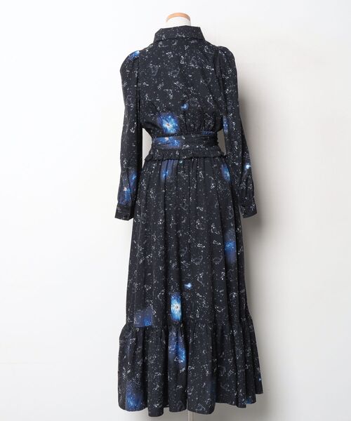 「mmts」 シャツワンピース MEDIUM ブラック レディース_画像2
