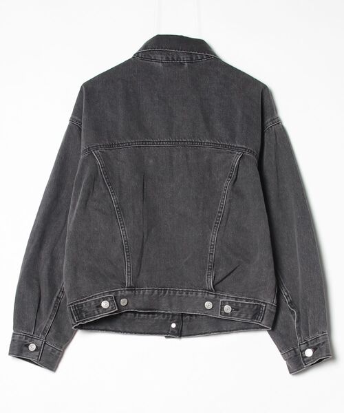 「Levi's」 デニムジャケット X-SMALL ブラック レディース_画像2