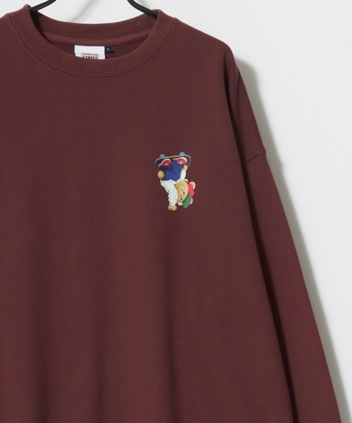 「VISION STREET WEAR」 スウェットカットソー L アッシュグレー メンズ_画像9