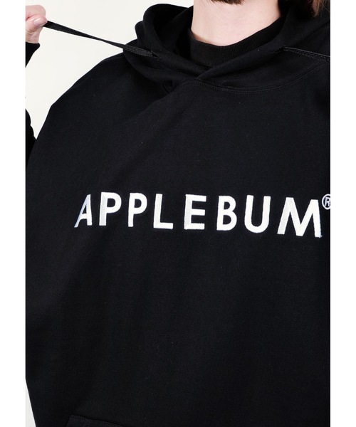 「APPLEBUM」 プルオーバーパーカー MEDIUM ブラック メンズ_画像6