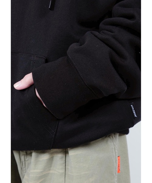 「APPLEBUM」 プルオーバーパーカー MEDIUM ブラック メンズ_画像7