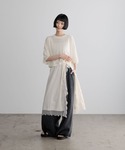 tシャツ 半袖 シアーボーダープルオーバーSS...の詳細画像1