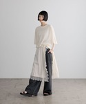 tシャツ 半袖 シアーボーダープルオーバーSS...の詳細画像2