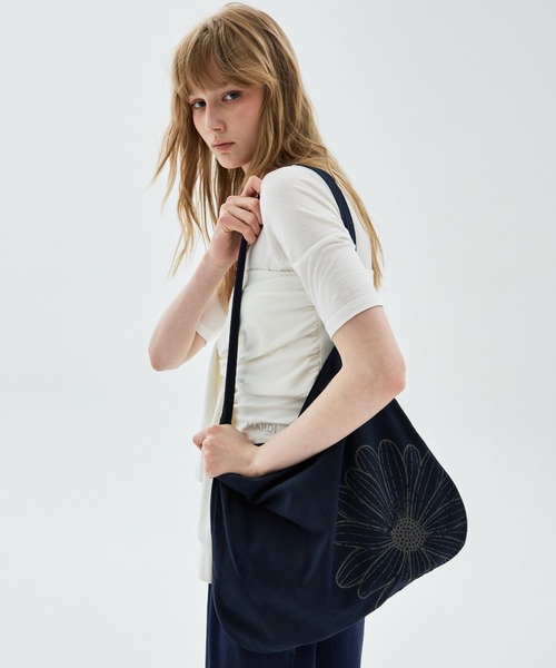 Mardi Mercredi（マルディメクルディ） エコバッグ ECO BAG FLOWER