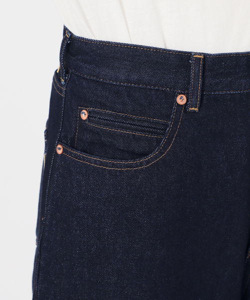 ワイドパンツ パンツ 「追加10」ウォッシャブル / DU JOUR / デュ ジュール BARREL BAGGY JEAN レディースの画像