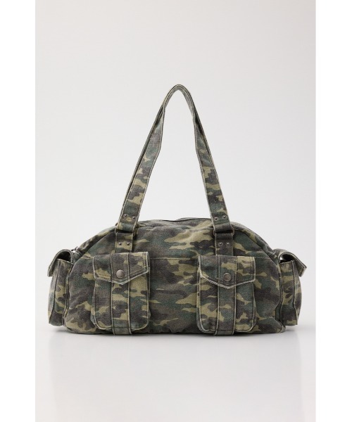 SLY（スライ） ボストンバッグ CAMO BOSTON BAG カモボストンバッグ 春 