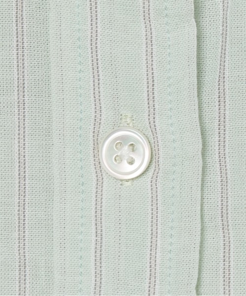 ブラウス シャツ STRIPE BAND COLLER SHIRT レディース | HELIOPOLE | 15