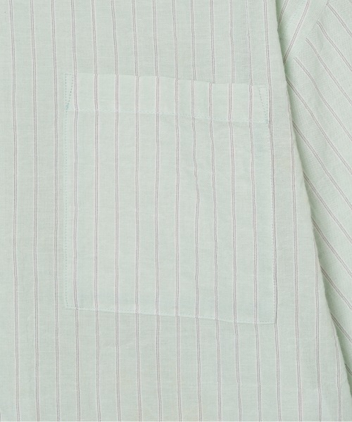 ブラウス シャツ STRIPE BAND COLLER SHIRT レディース | HELIOPOLE | 16