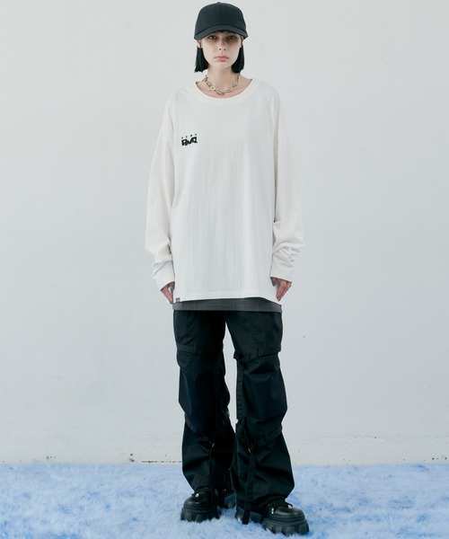 「AIVER」 半袖Tシャツ SMALL ブラック メンズ_画像5