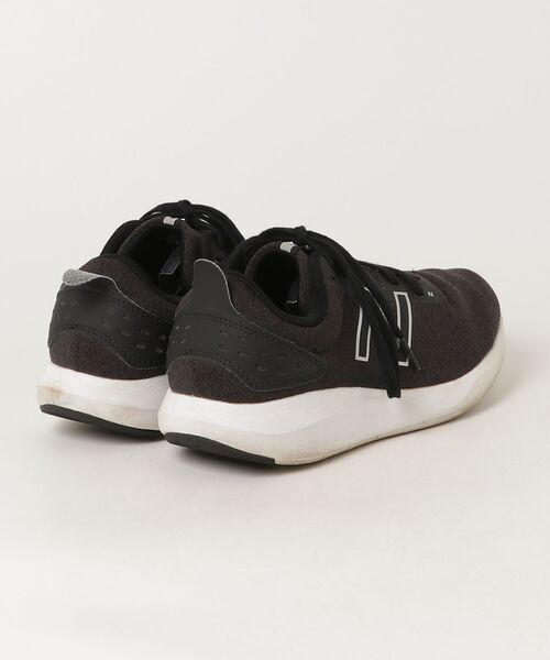 「New Balance」 ローカットスニーカー 25.5cm ブラック メンズ_画像2