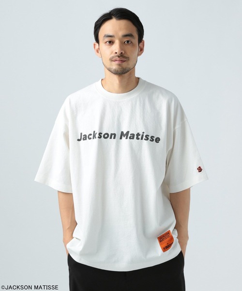 「JACKSON MATISSE」 半袖Tシャツ MEDIUM チャコール メンズ_画像3