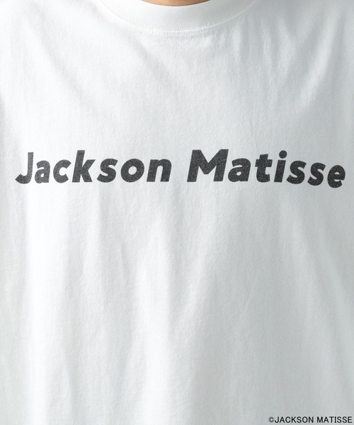 「JACKSON MATISSE」 半袖Tシャツ MEDIUM チャコール メンズ_画像4