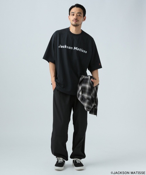 「JACKSON MATISSE」 半袖Tシャツ MEDIUM チャコール メンズ_画像6